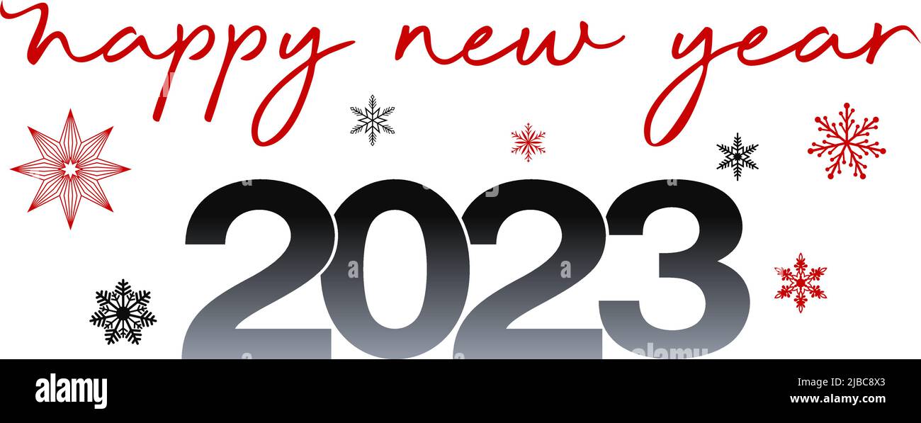 Year 2023 greetings Stock Vector Images - Alamy