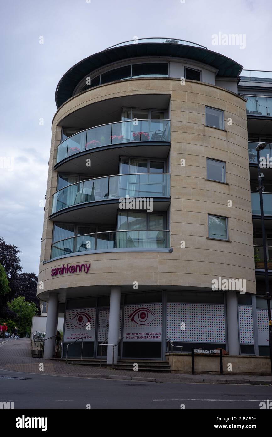 Modern apartments flats in Clifton, Bristol, UK (Jun22 Stock Photo Alamy