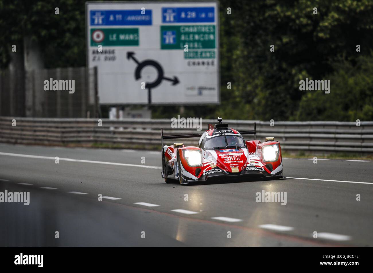 31 GELAEL Sean (idn), FRIJNS Robin (nld), RAST Rene (ger), WRT, Oreca 07 -  Gibson, action during the Test Day of the 2022 24 Hours of Le Mans, 3rd  round of the