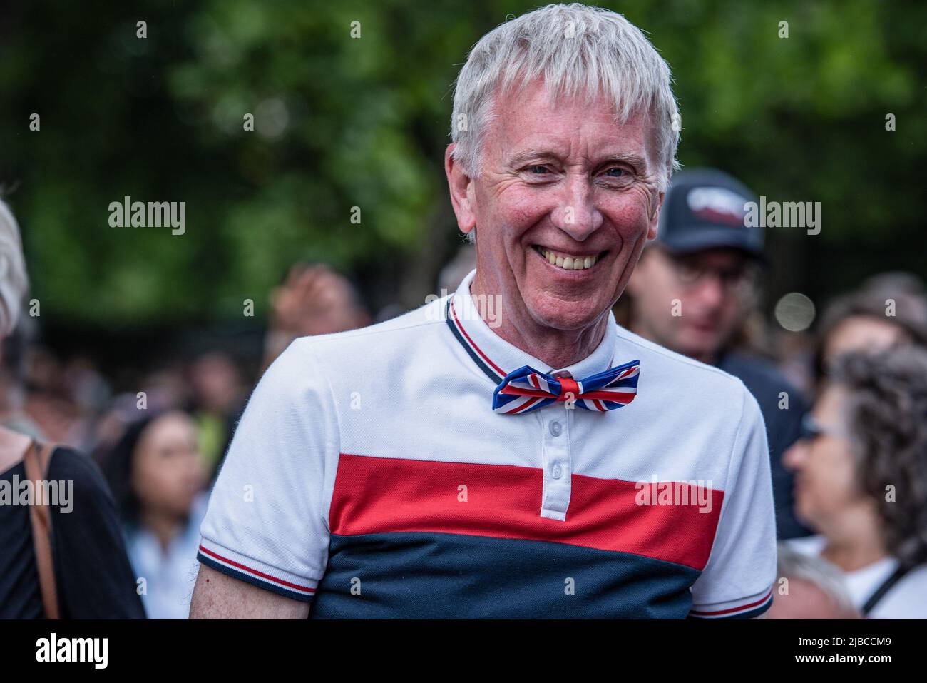 Party reveler attends the Queen Elizabeth II Platinum Jubilee 2022