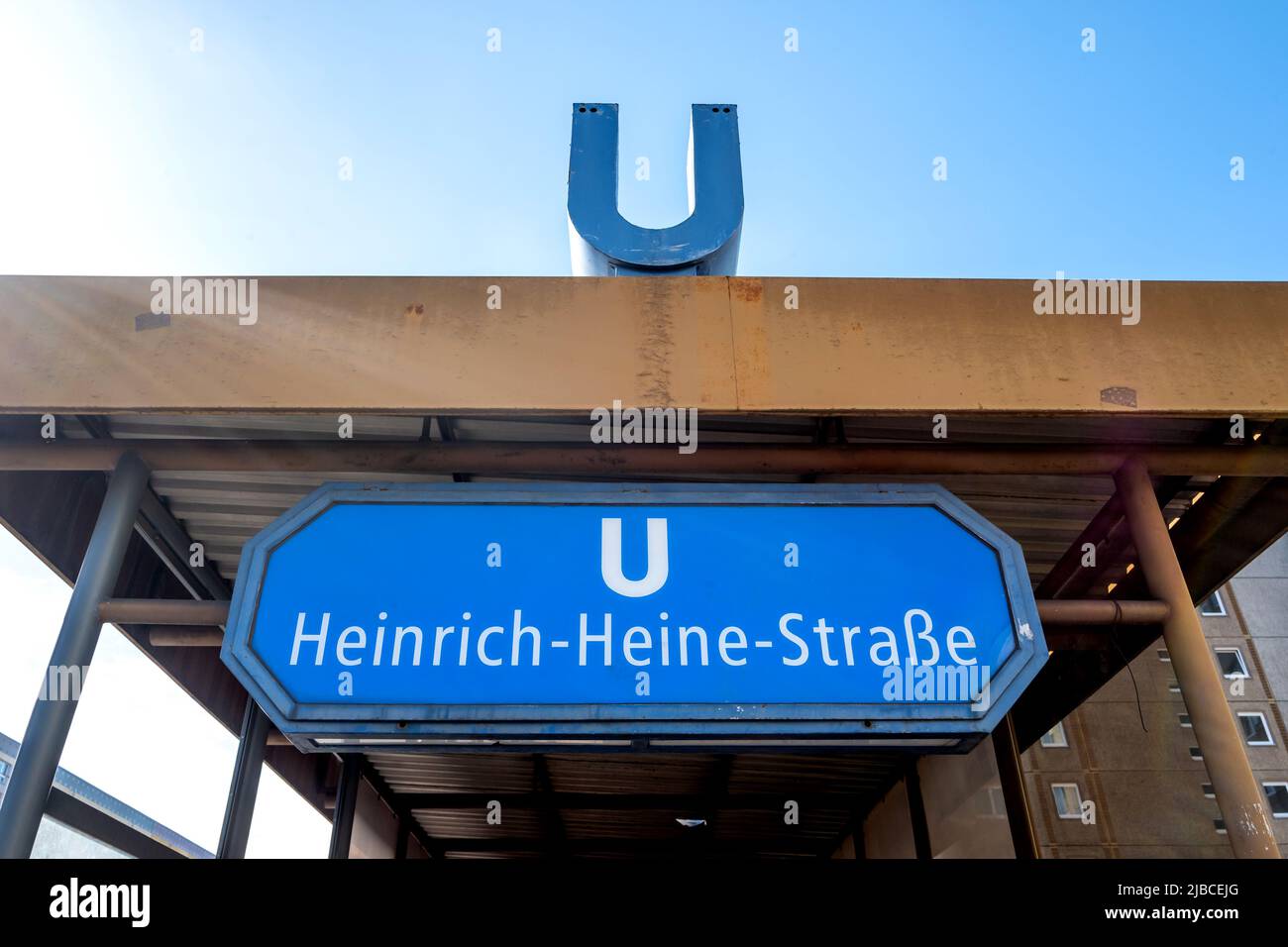 Heinrich heine strasse u bahn station hi-res stock photography and images -  Alamy