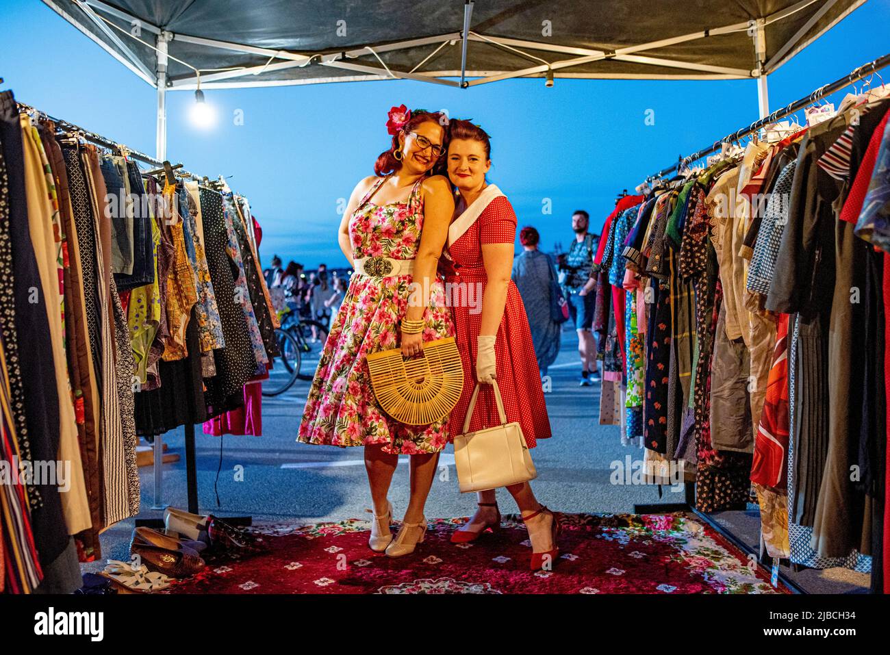 The Rockabilly festival Tear it up was held in Medulin on June 4 2022. As far as street style today vintage and retro are in trend so tourists feel as if they have