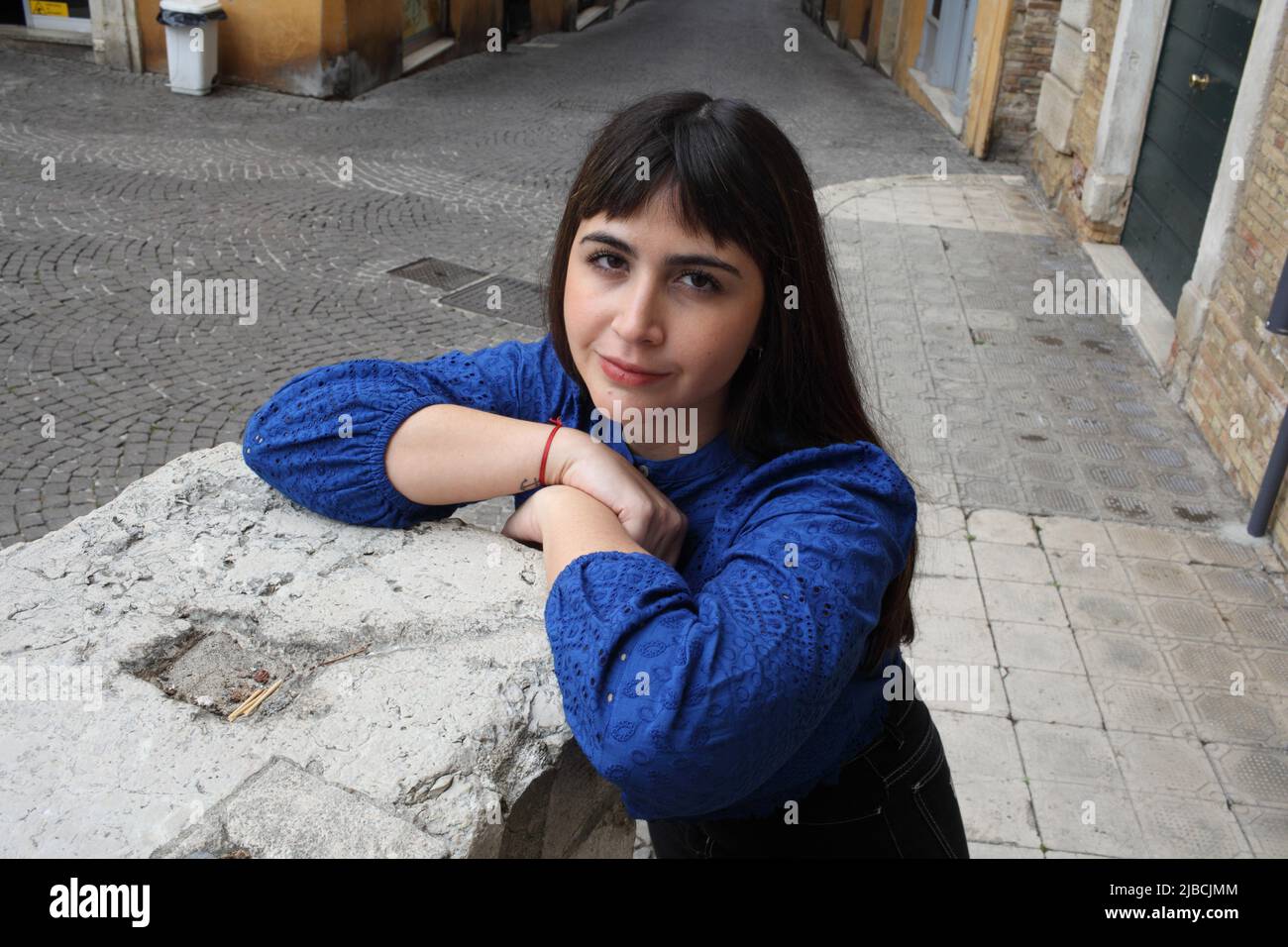 Portrait de Belen Lopez Peiro 05/05/2022 ©Basso Cannarsa/opale.photo Stock Photo