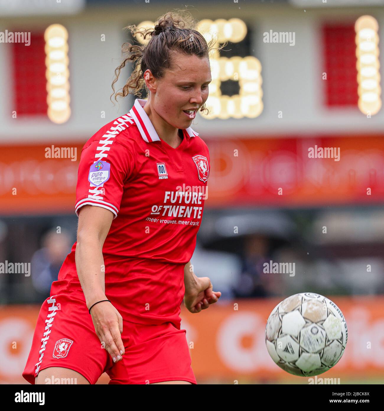 ENSCHEDE, NETHERLANDS - JUNE 5: Fenna Kalma of FC Twente during the 