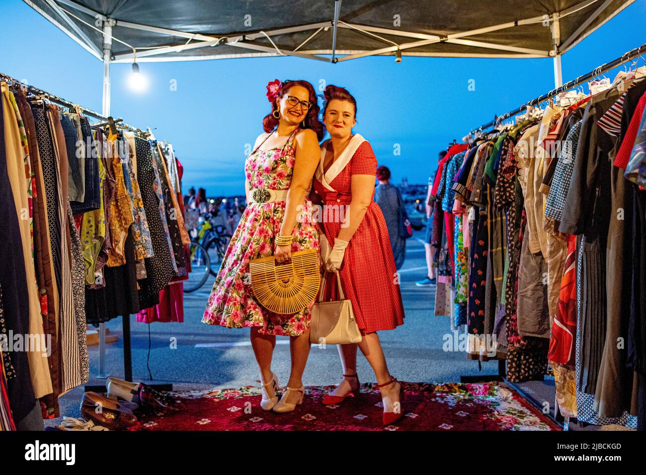 The Rockabilly festival Tear it up was held in Medulin on June 4 2022. As far as street style today vintage and retro are in trend so tourists feel as if they have