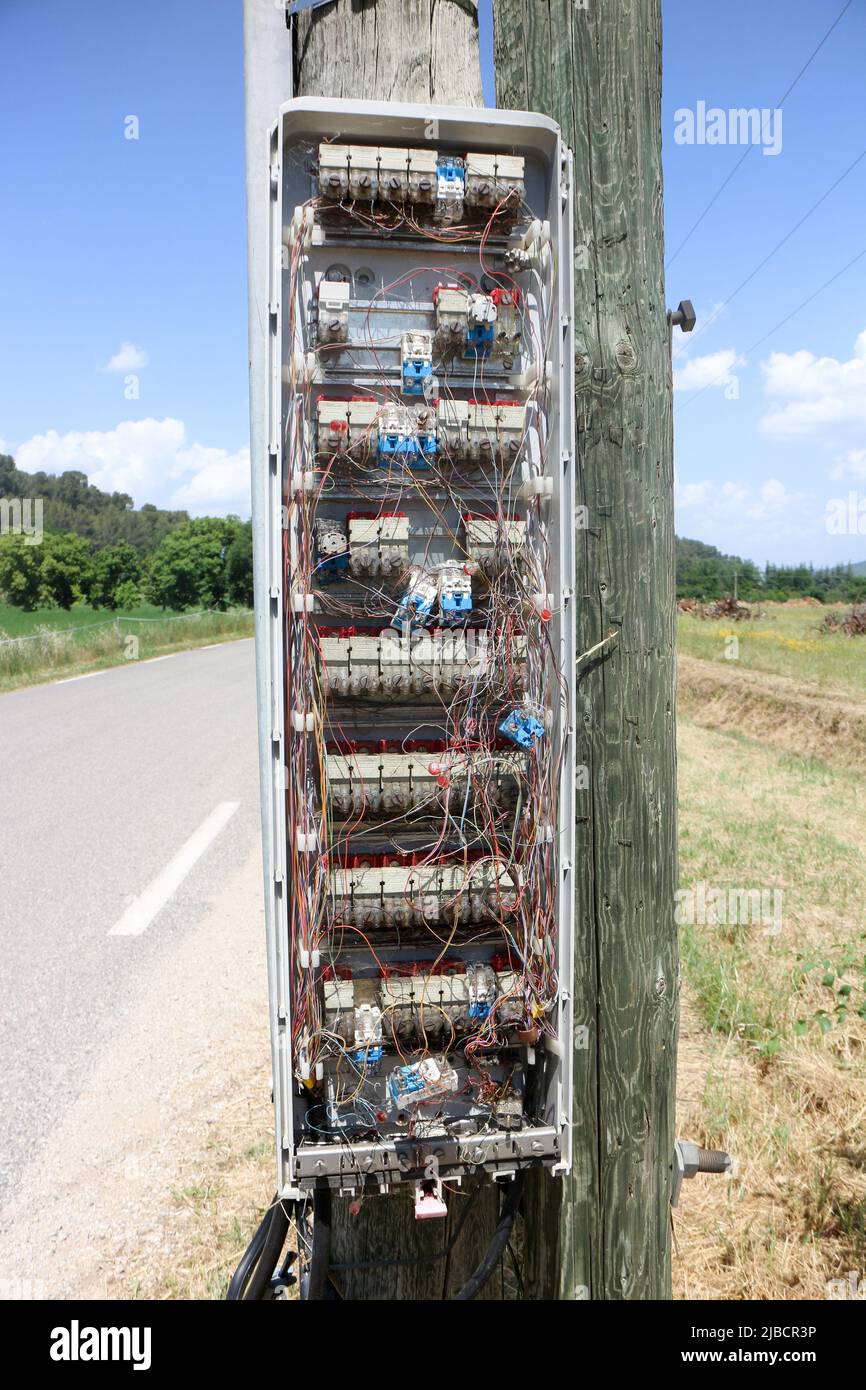 Old telephone junction box hires stock photography and images Alamy