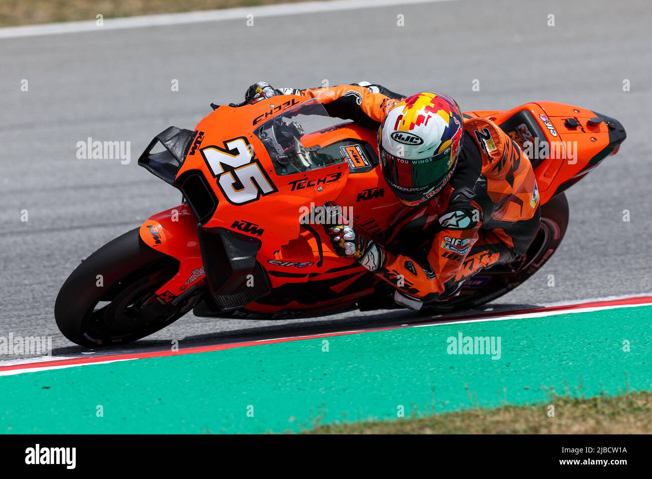 Ktm racing motorcycle hi-res stock 