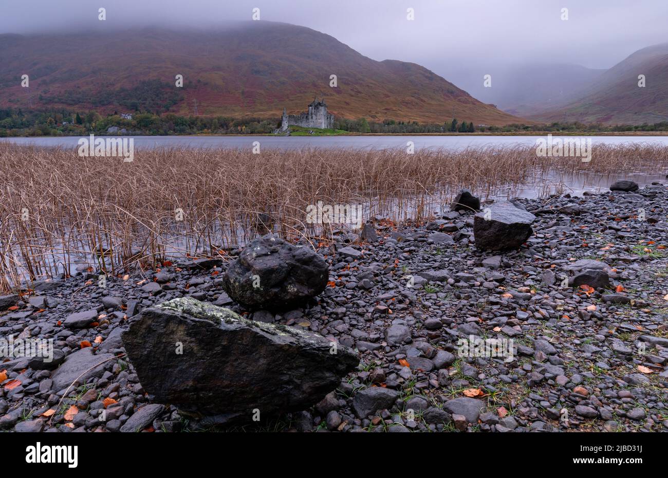 Kilchurn Castle, loch Awe, Scotland Stock Photo