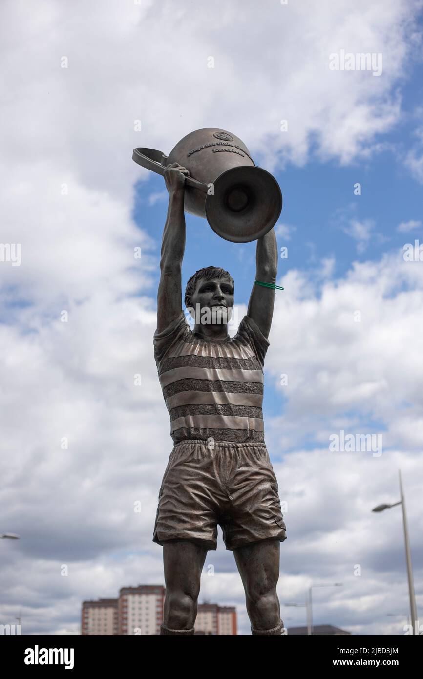 Statue of Billy McNeill, Celtic FC's former captain and manager