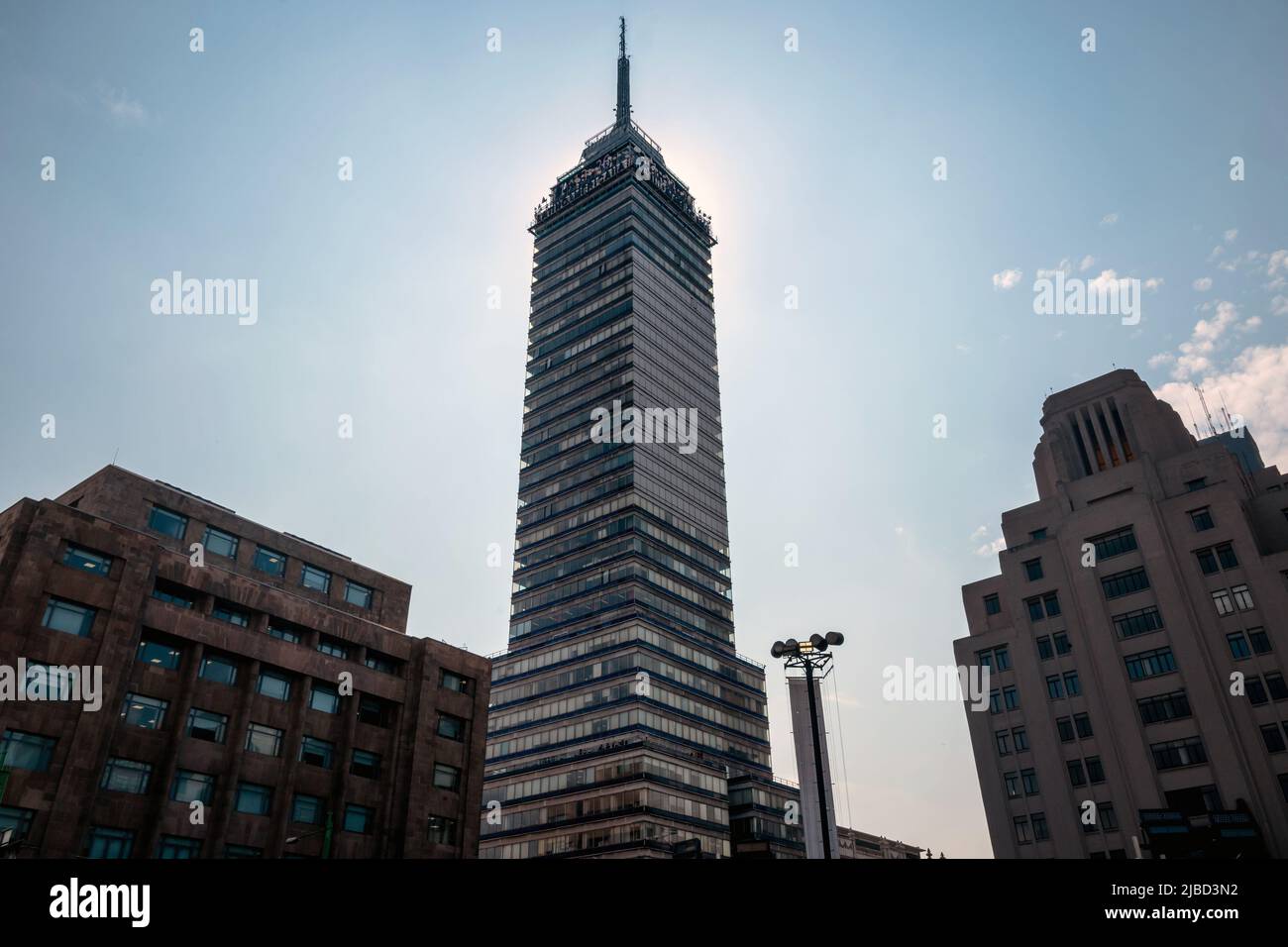 Mexico City January 18th 2019 The Torre Latinoamericana In Downtown mexico-city-january-18th-2019-the-torre-latinoamericana-in-downtown