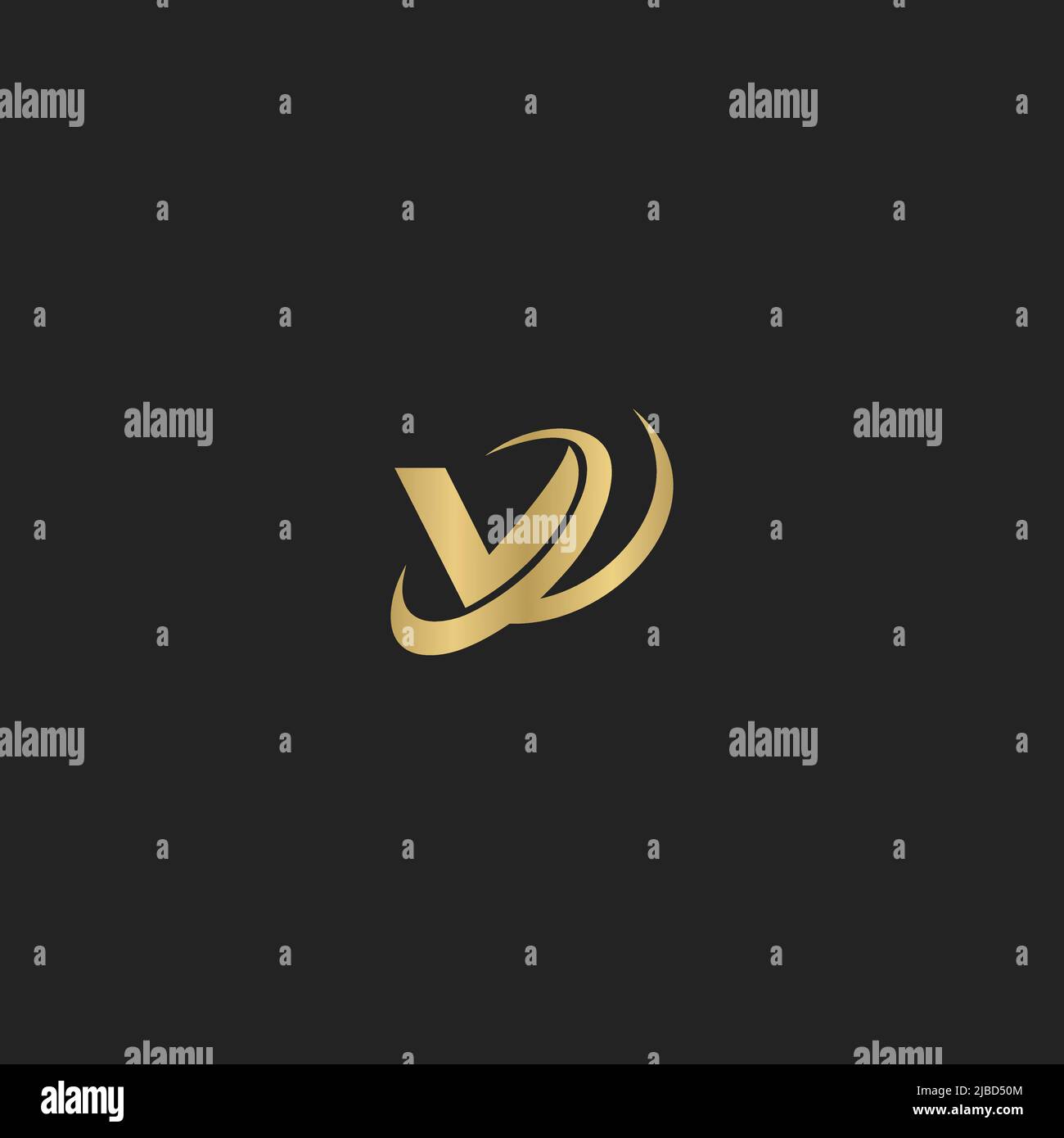 Alphabet Initials logo VY, YV, V and Y Stock Vector