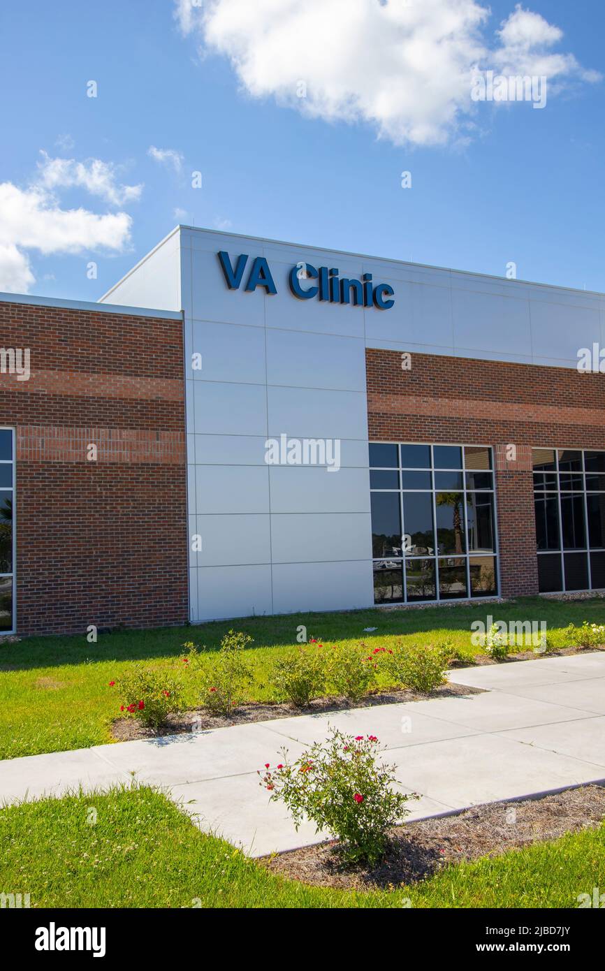 VA clinic in Ocala, Florida Stock Photo