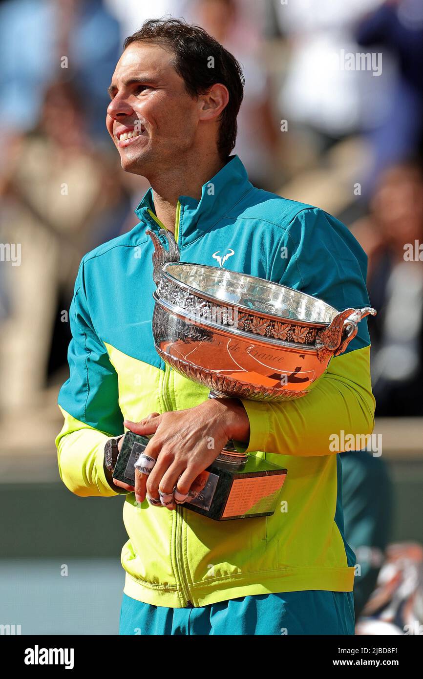 Paris, France 5th June 2022; Roland Garros, Paris, France French Open