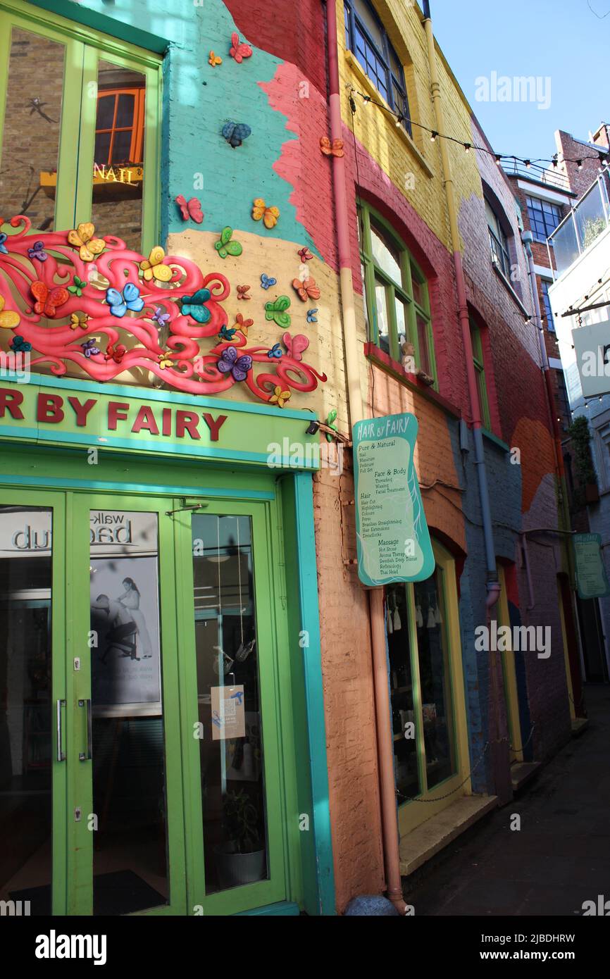 Neal's Yard, London, UK Stock Photo Alamy