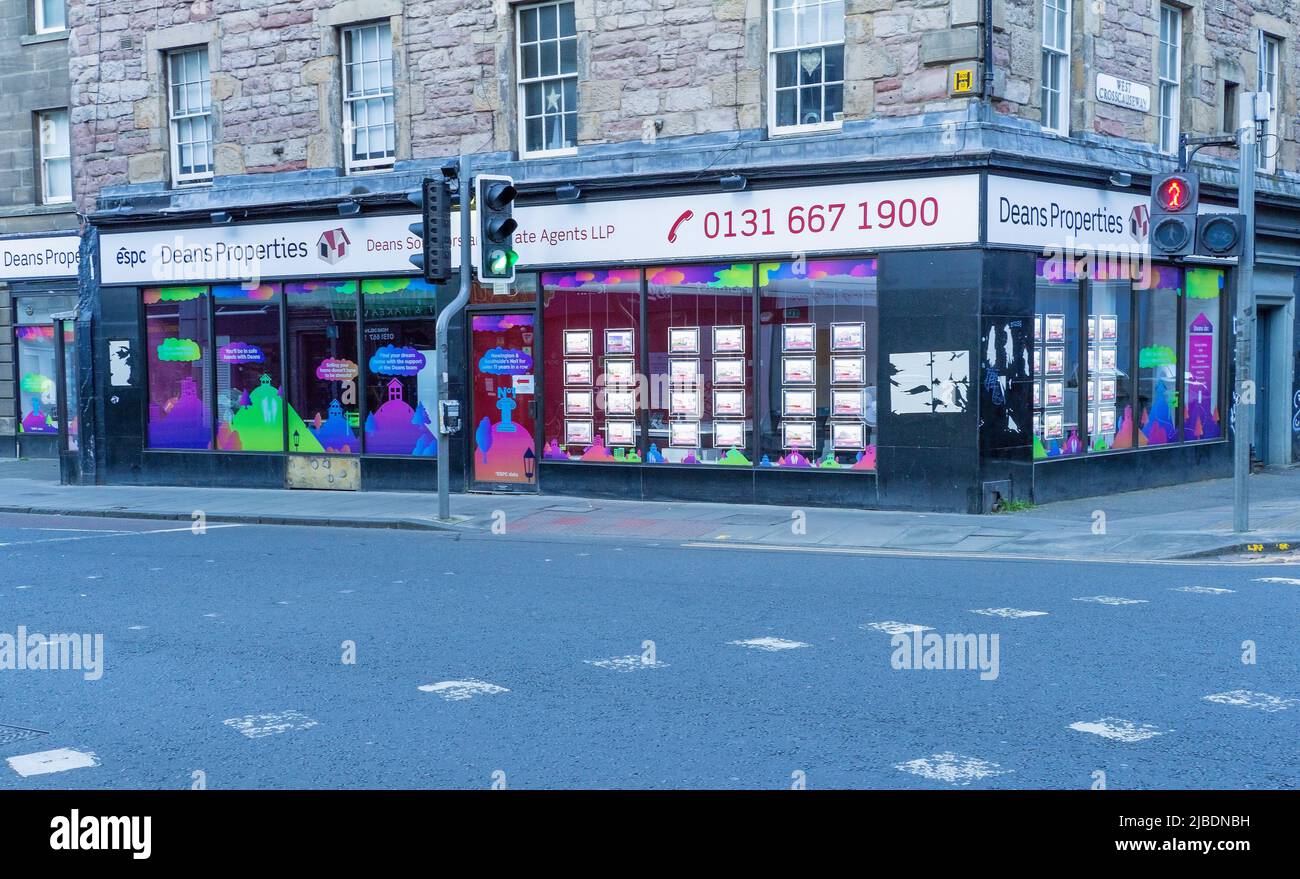 Deans Estate Agents Stock Photo Alamy
