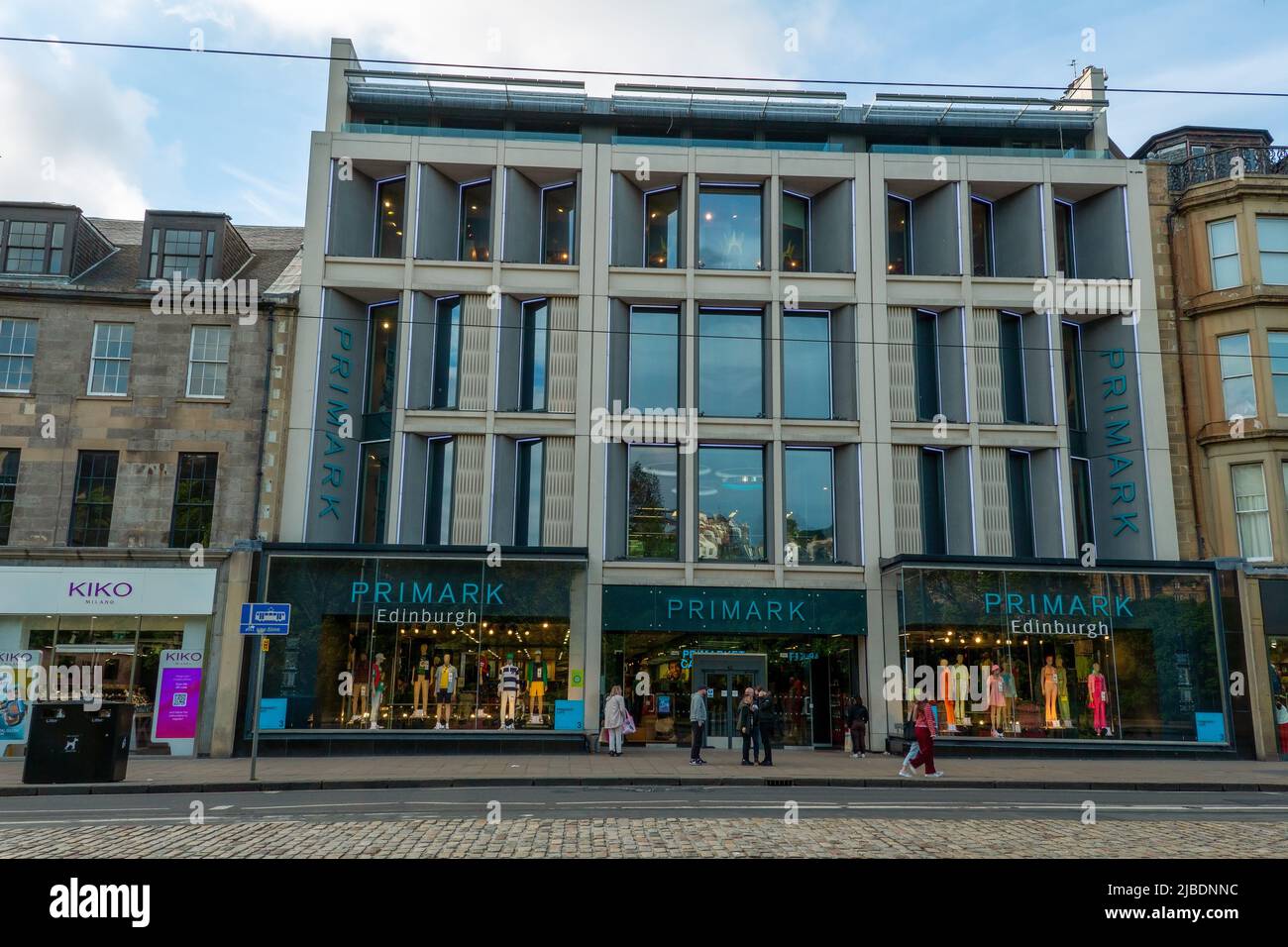 Primark for clothing for all genders, Edinburgh, Scotland, UK Stock