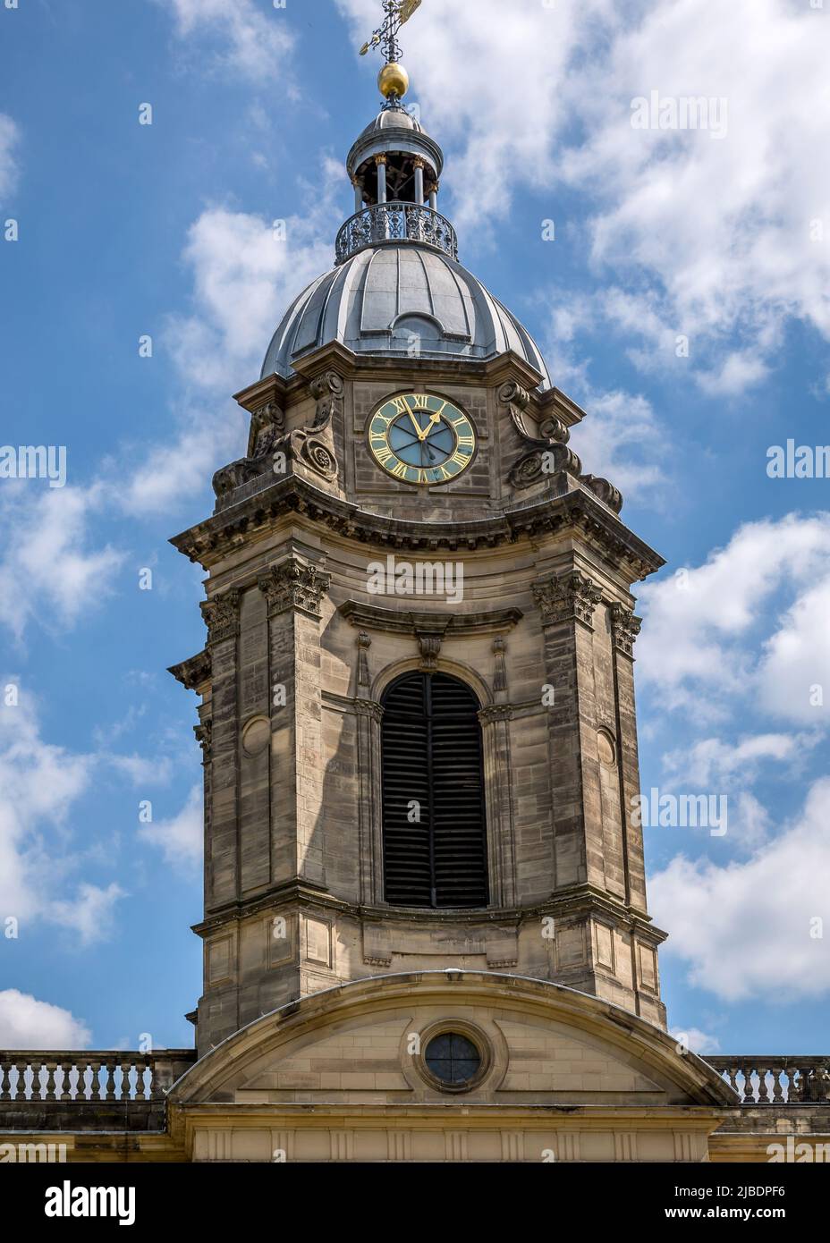 St. Philips Cathedral, Birmingham, England. Stock Photo