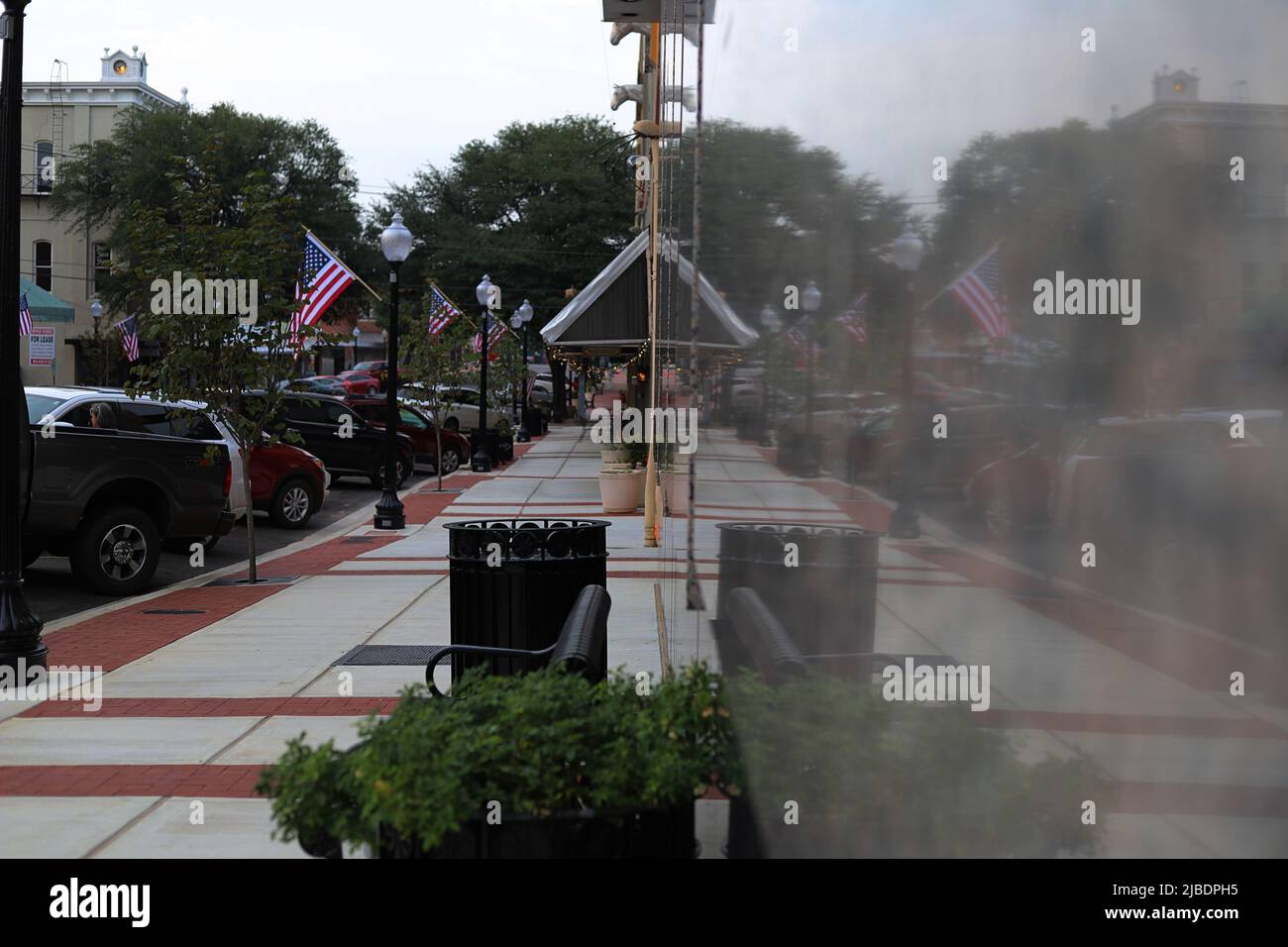 Historic Downtown Marshall Stock Photo Alamy