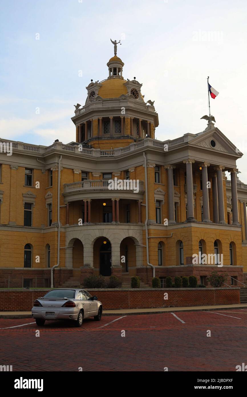 Historic Downtown Marshall Stock Photo Alamy