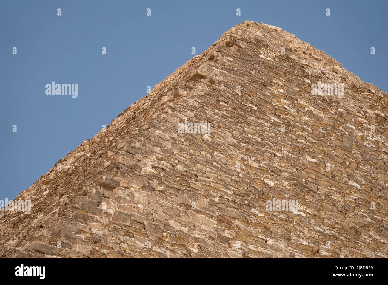 Khufu's Pyramid Giza plateau, Egypt Stock Photo