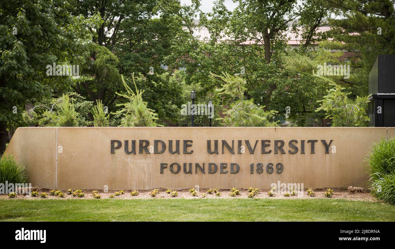 West Lafayette, Indiana May 30, 2022 Purdue University college
