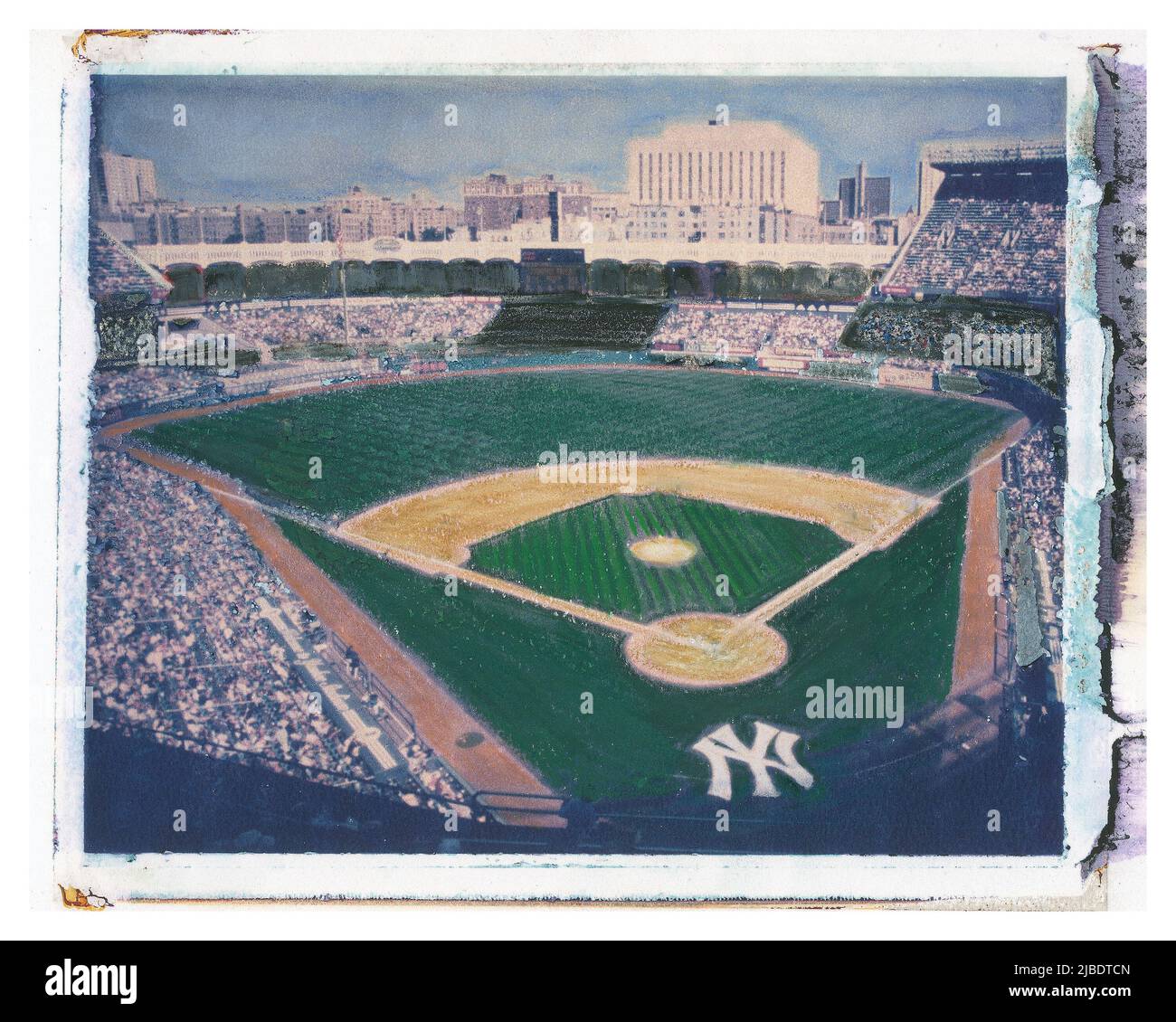 MLB NY Yankees Old Stadium Stock Photo