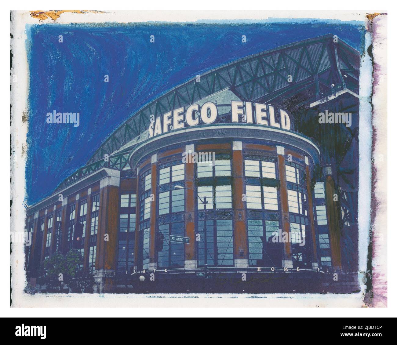MLB Seattle Mariners Safeco Field Stock Photo