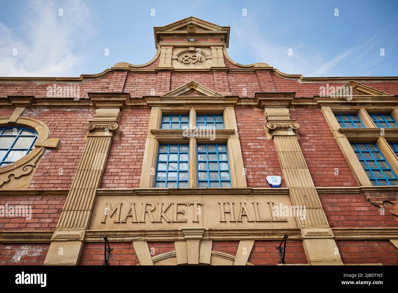 Goole Market Hall brick-built Victorian building Stock Photo