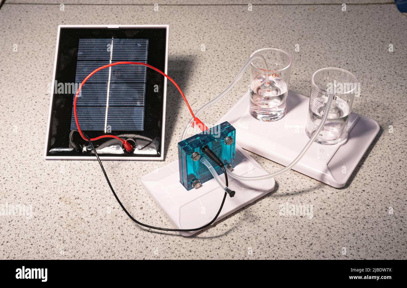 Solar panel used supply electricity hires stock photography and images
