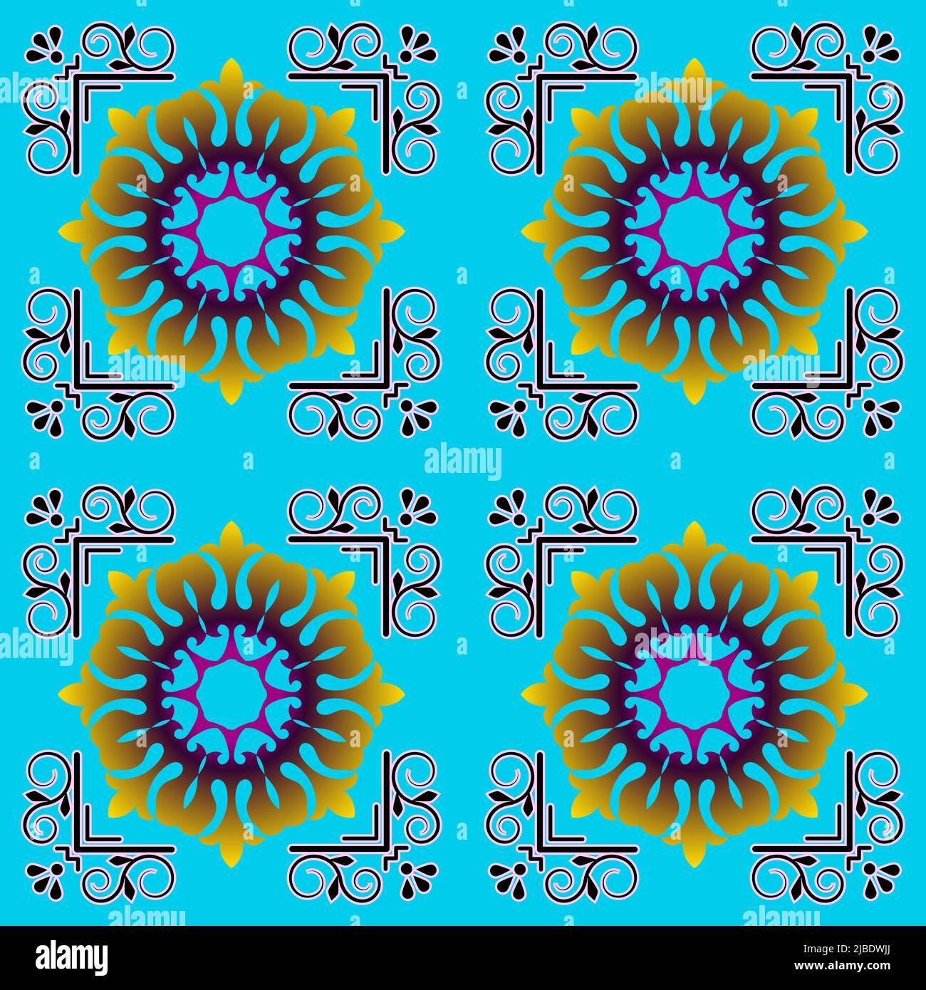 Asia pattern Stock Vector Images - Alamy