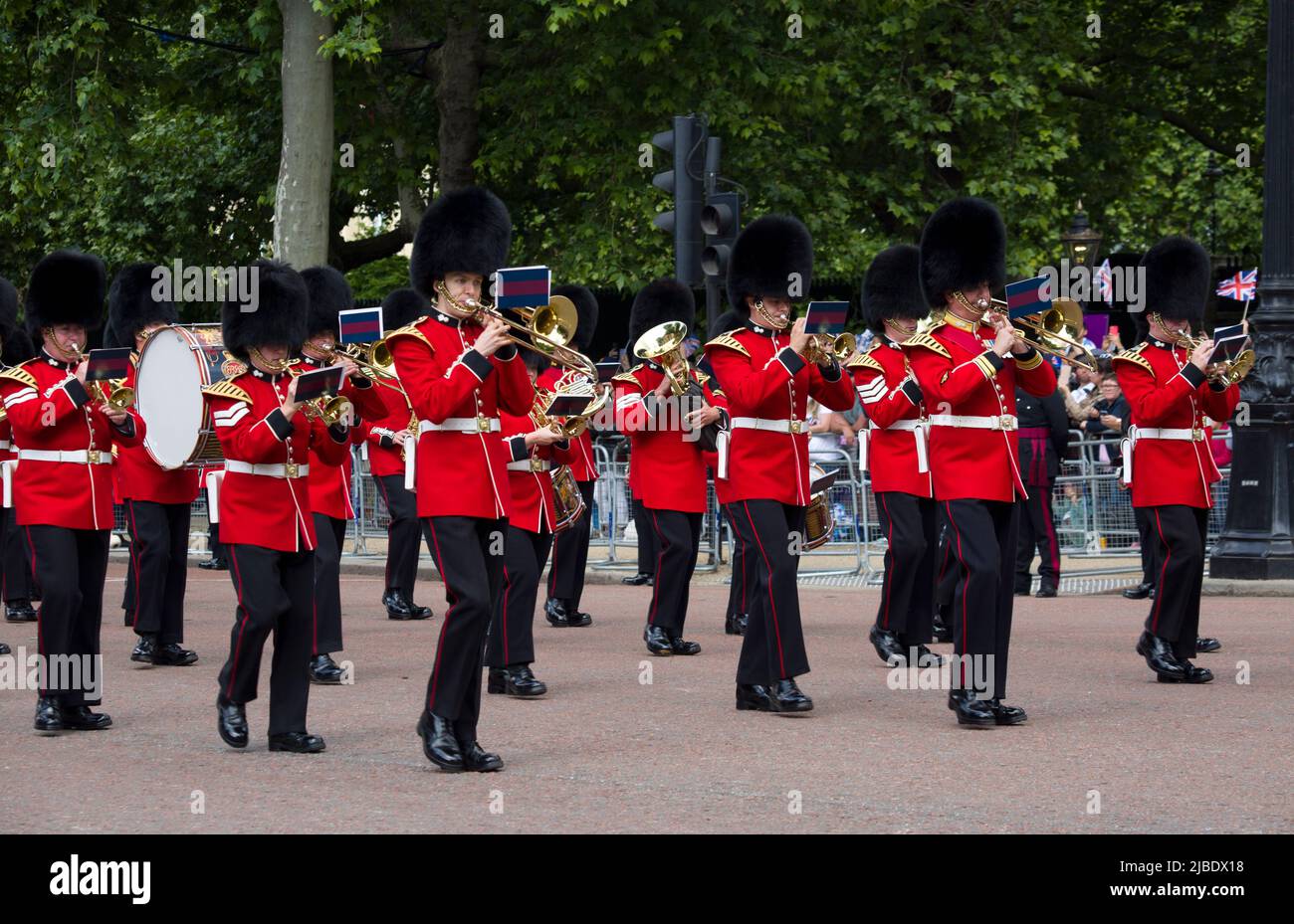 Military Band The Queen's Platinum Jubilee Trooping The Colour Color