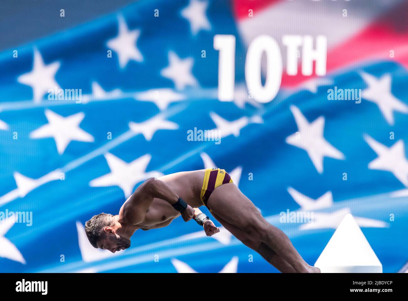 Red Bull Cliff Diving Competition World Series season opener at the