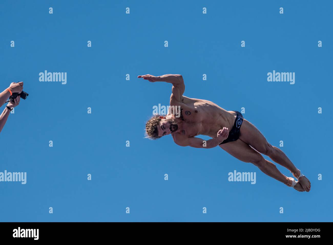 Red Bull Cliff Diving Competition World Series season opener at the