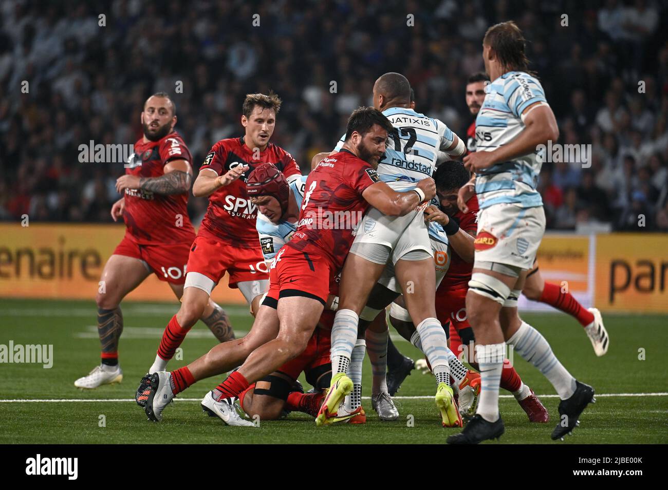 Paris, IledeFrance, June 5, 2022, (region, France Action of RC Toulon during the Top 14 match