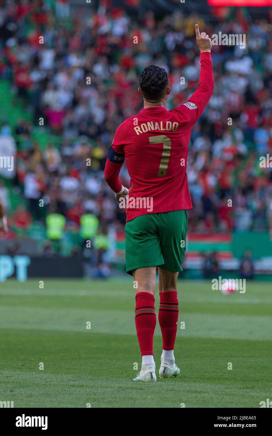 Ronaldo celebrate portugal hi-res stock photography and images - Alamy