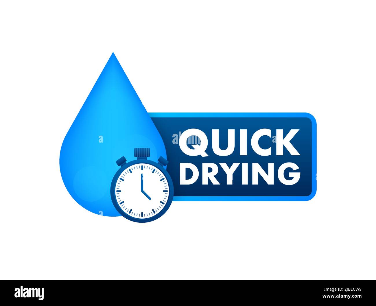 Quick Drying Material Property Information Sign Stock Vector (Royalty Free)  1539974750