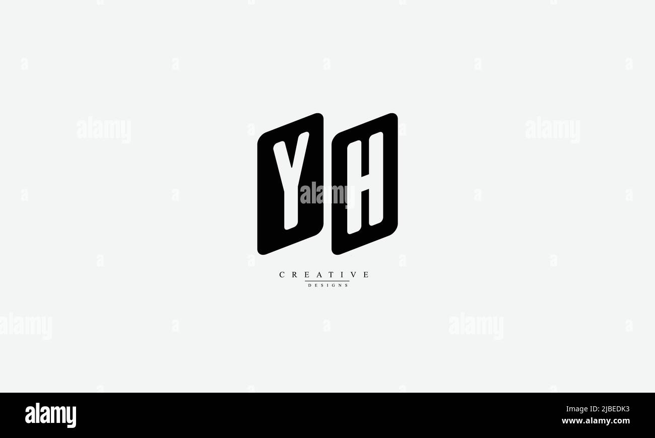 Letter hy logo Black and White Stock Photos & Images Alamy