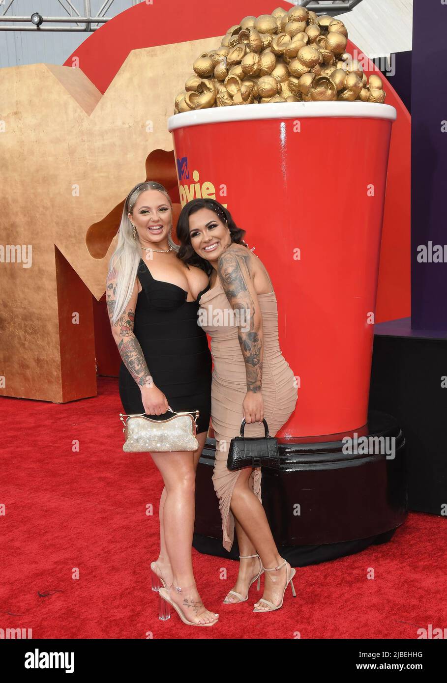 Los Angeles, USA. 02nd June, 2022. (LR) Jade Cline and Briana DeJesus