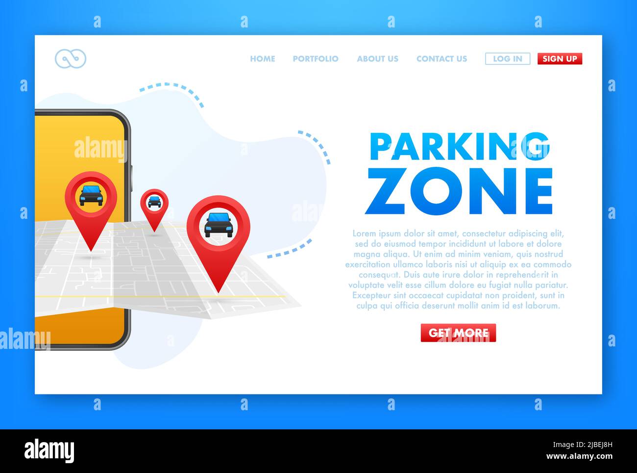 Parking sign, Parking zone map pin. Street road sign. Car park icon