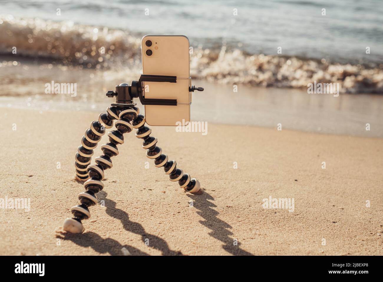 Tripod on the sand hi-res stock photography and images - Alamy