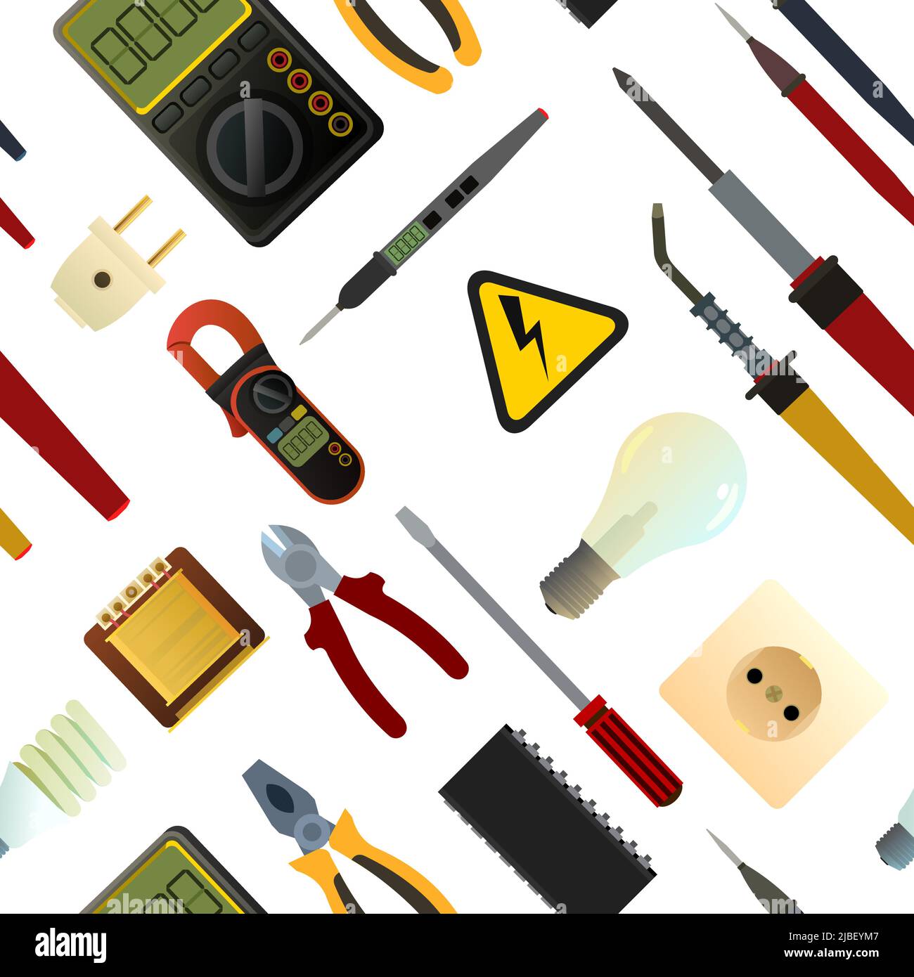 Tools for electrician. Repair of radio electronic and microprocessor