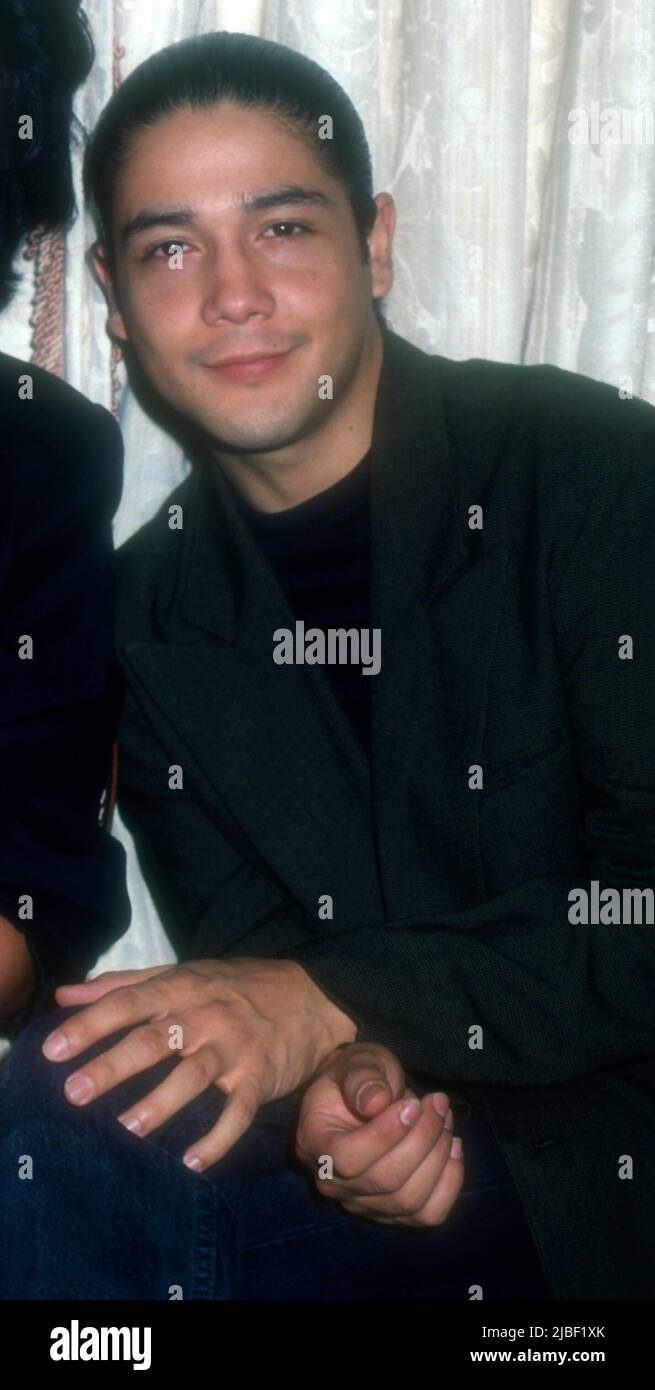 Beverly Hills, California, USA 18th June 1996 Musician Chris Perez attends 'Selena' Press