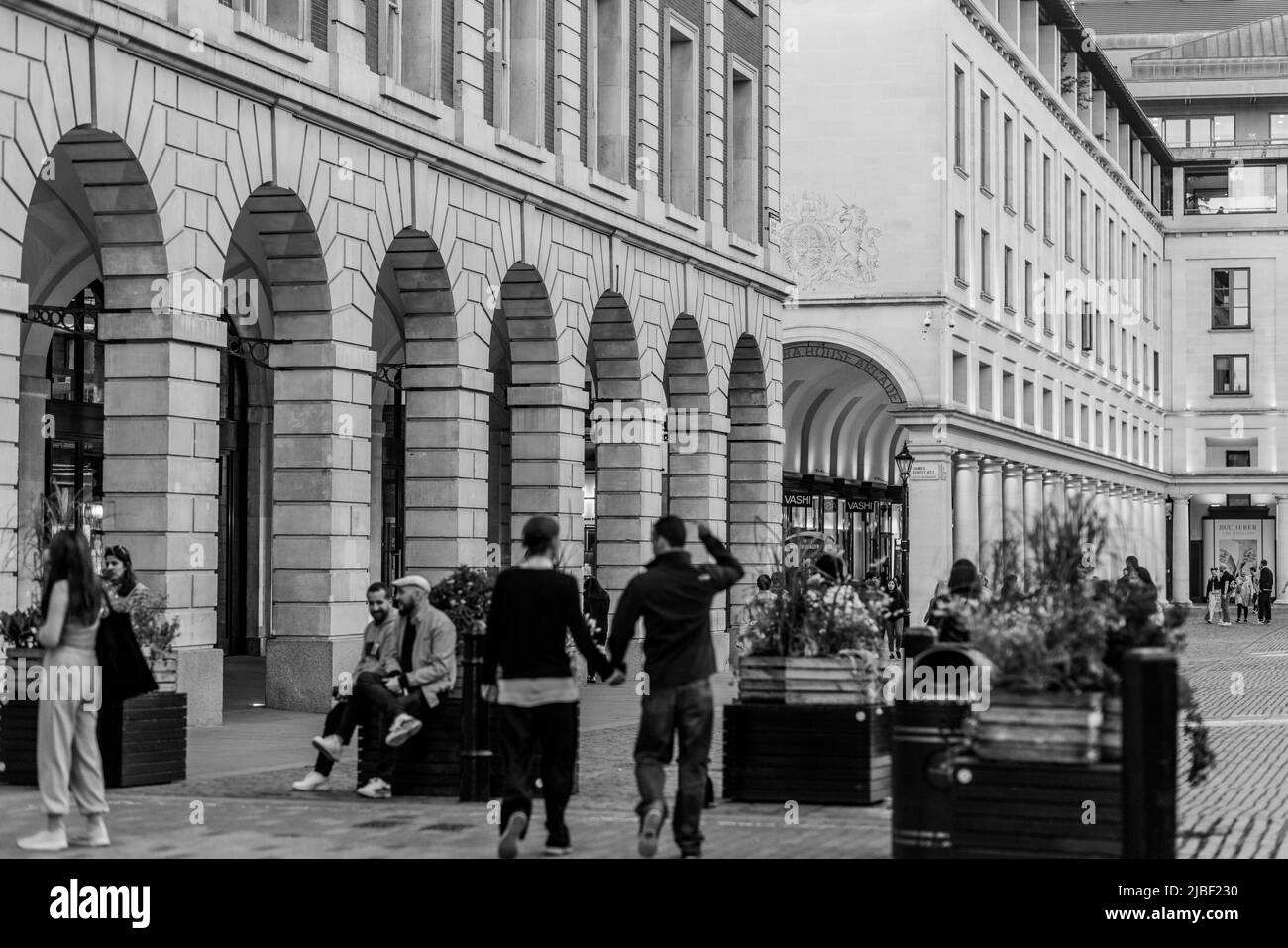 London West End in the Platinum Jubilee year 2022 Stock Photo