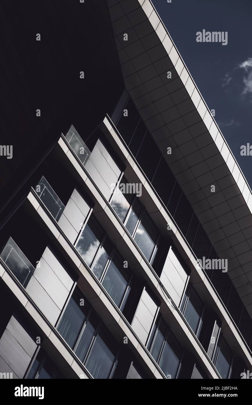 Modern office building. glass architecture Stock Photo - Alamy