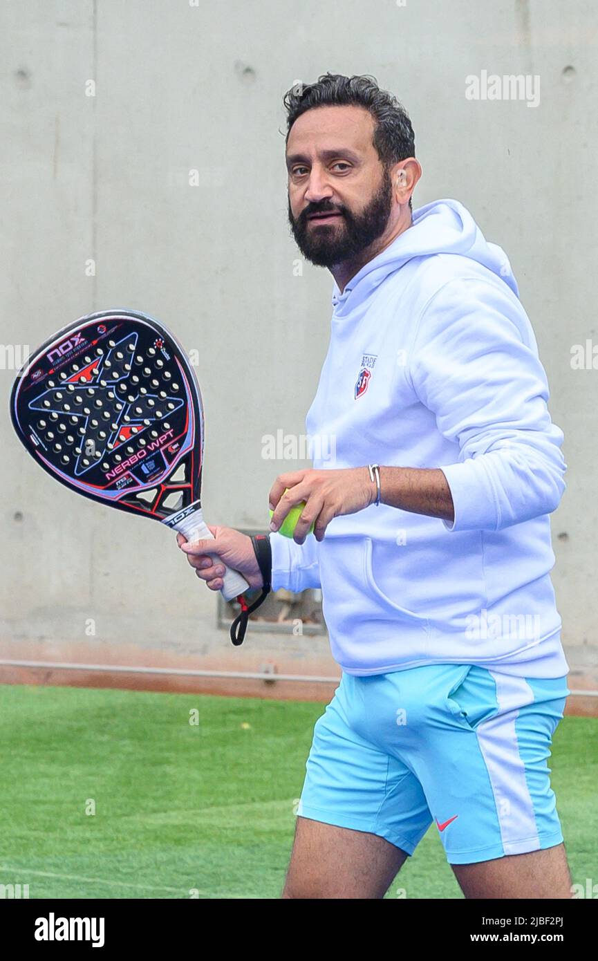 Paris, France, June 05, 2022, Cyril Hanouna playing Padel during French  Open Roland Garros 2022 on June 05, 2022 in Paris, France. Photo by Laurent  Zabulon/ABACAPRESS.COM Stock Photo - Alamy