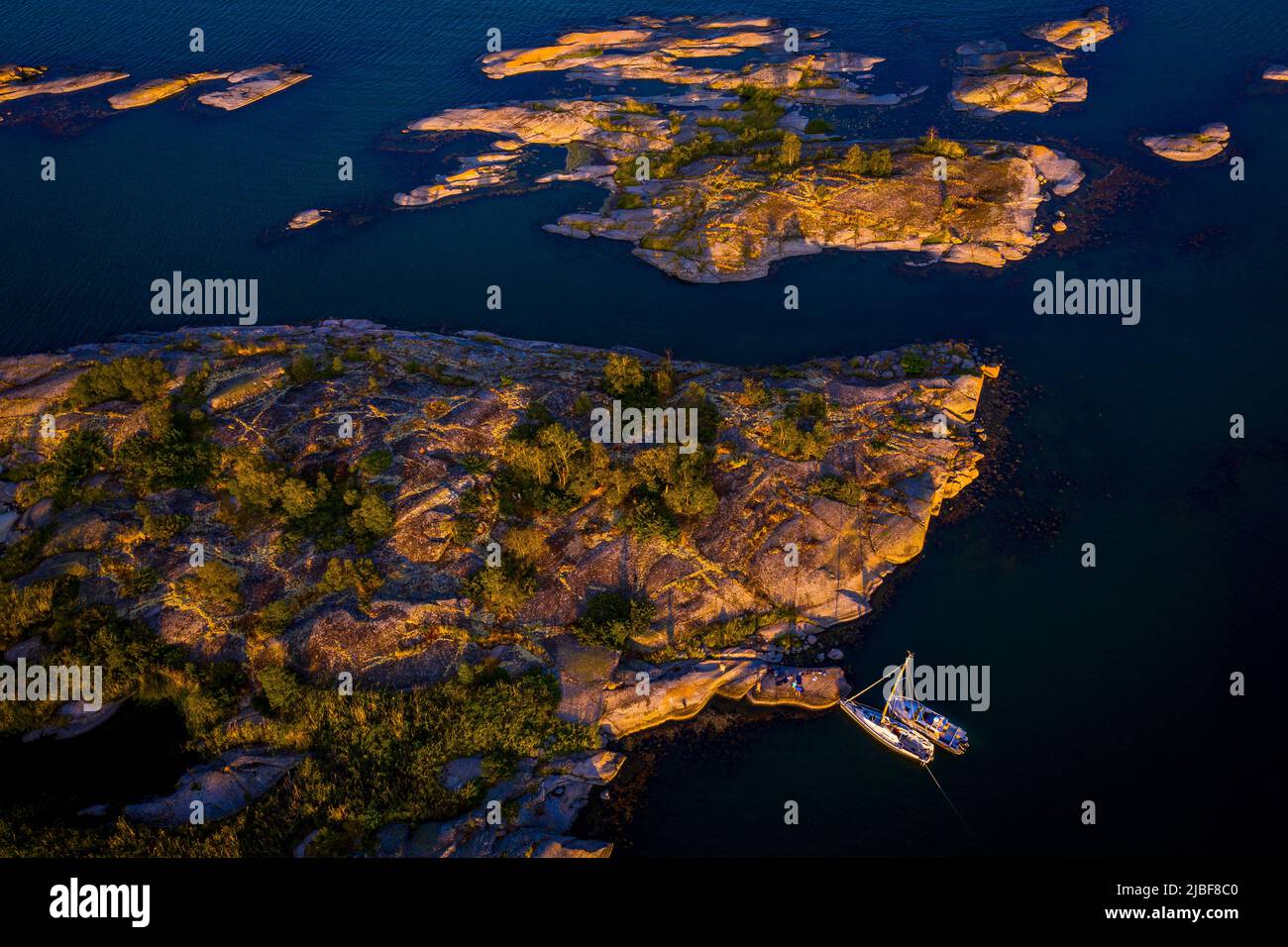 Islands in the Stockholm Archipelago in Sweden Stock Photo Alamy