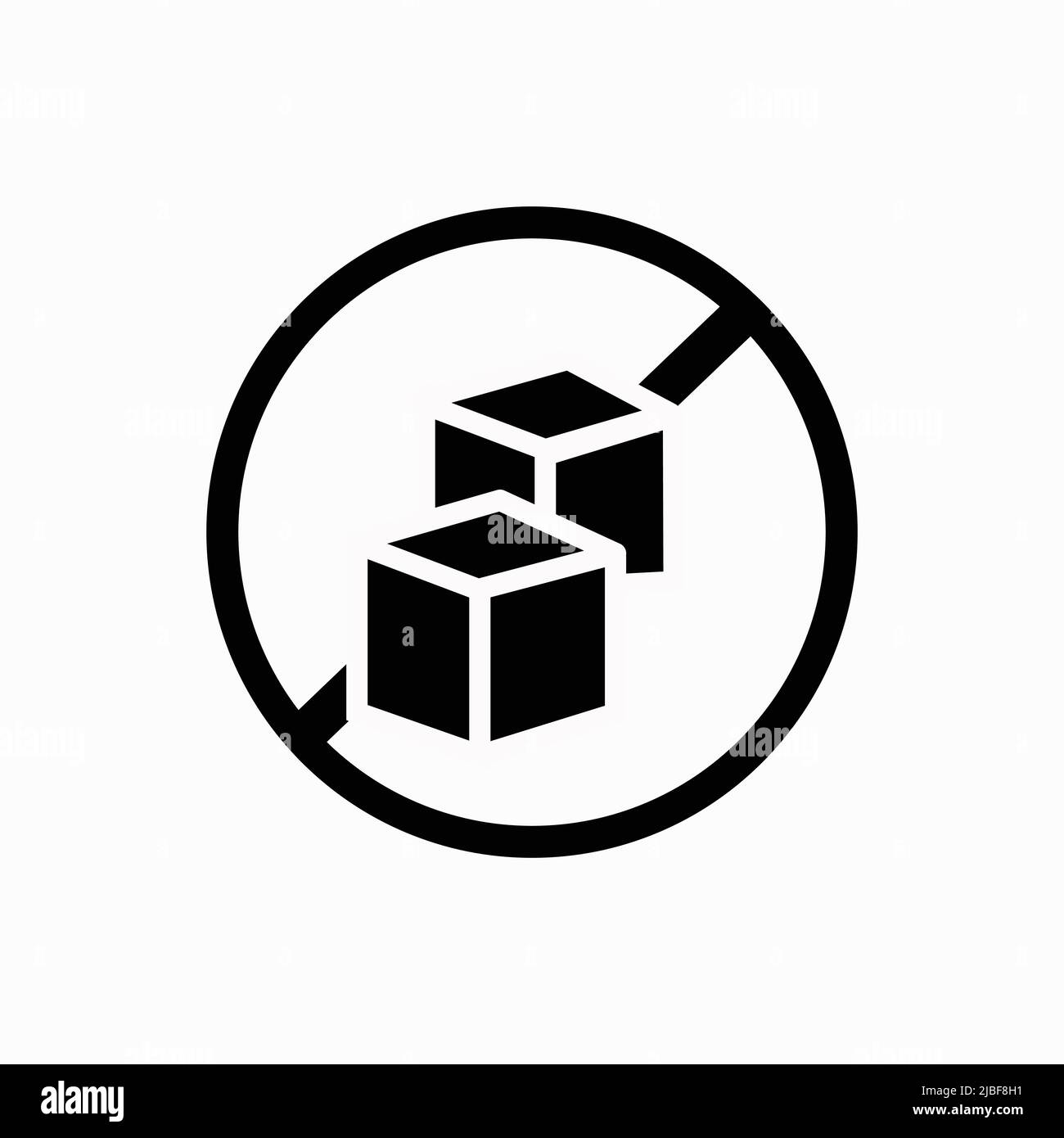 Sugar free design over white background, vector illustration Stock Vector