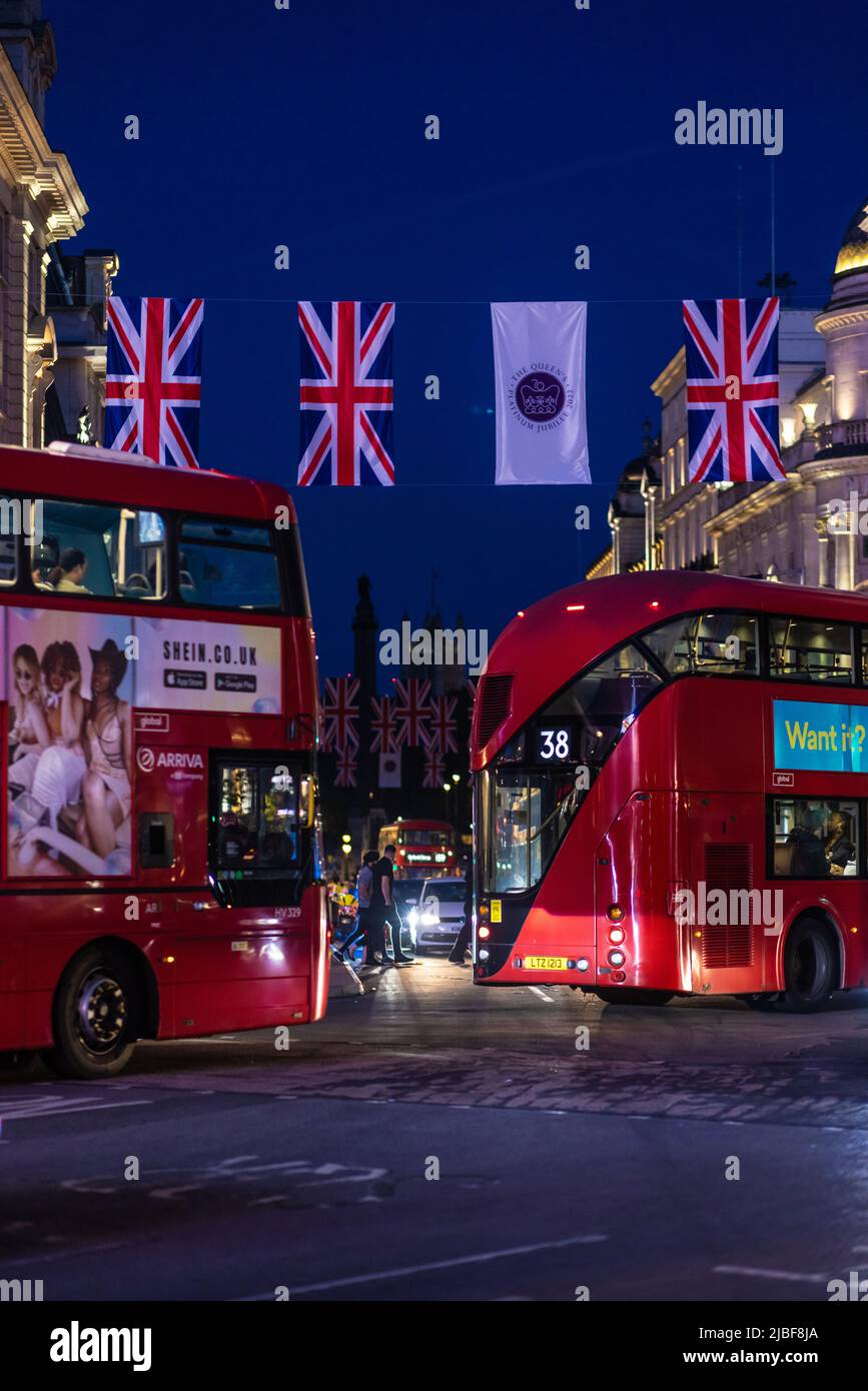 London West End in the Platinum Jubilee year 2022 Stock Photo Alamy