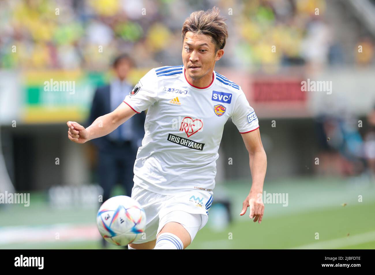 Chiba Japan 5th June 22 Yusuke Minagawa Vegalta Football Soccer 22 J2 League Match Between Jef