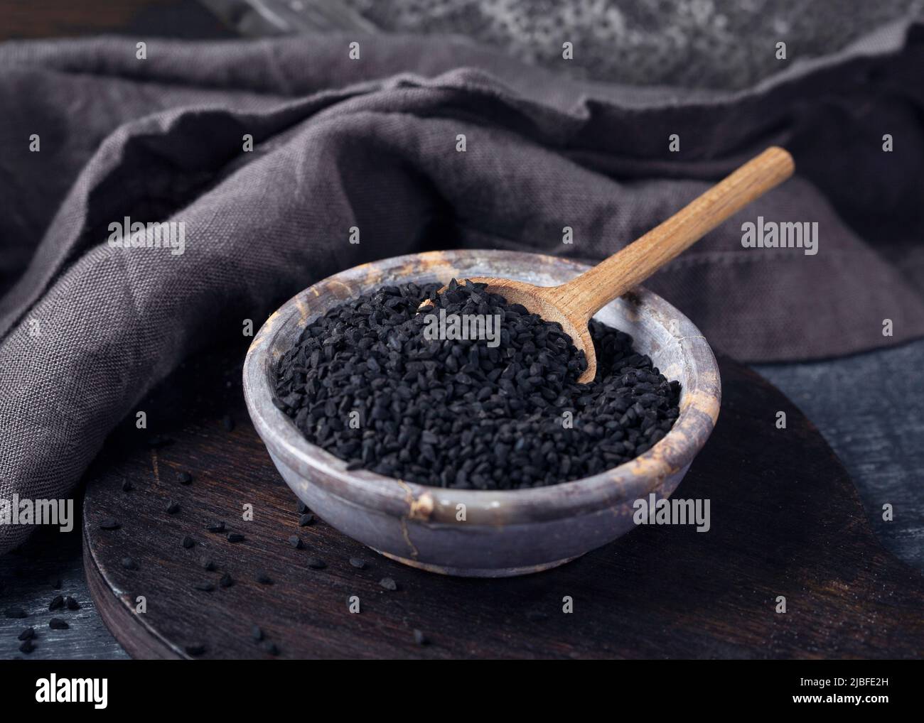 Black seeds hi-res stock photography and images - Alamy